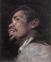 Gaspard de Crayer - Head Study Of A Young Moor